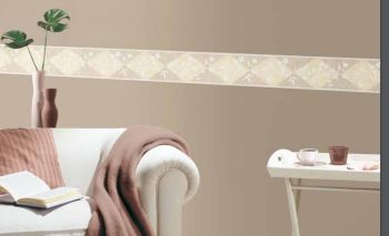 BORDER ADHESIVE DIAMOND TRAIL BEIGE