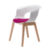NATURAL MISS B ANTISHOCK ARMCHAIR WITH CUSHION BY SCAB