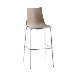 HOCKER ZEBRA TECHNOPOLYMER h.80 VON SCAB