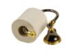 DOOR ROLLER "CAMPANILE" BLACK GOLD 