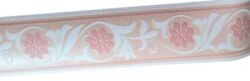 FLORAL EMBOSSED BORDER ADHESIVE SIZE 6 H X 4.5 MT.