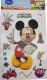 STICKER MURALE DISNEY MICKEY MOUSE DIM: 50 X 30 CM