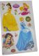 STICKER MURALE DISNEY PRINCESS  DIM: 50 X 30 CM