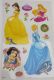 STICKER MURALE DISNEY PRINCESS  DIM: 50 X 30 CM