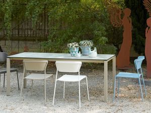 TABLE PRANZO EXTENSIBLE 120-160 / 200X80 CM PAR SCAB