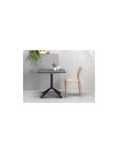 TABLE ECO PLATEAU LISSE FIXE 70X70 BY SCAB