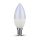 Lampadina LED E14 4W Candela 6400K Bianco freddo