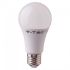 Lampadina LED Chip Samsung E27 9W A+ A60 3000K Bianco caldo