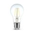 Lampadina LED E27 4W A60 Filamento 6400K Bianco freddo