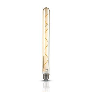 Lampadina LED E27 7W T30 Filamento Ambrato 2200K Bianco caldo