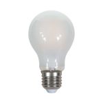 Lampadina LED E27 9W A++ A67 Filamento Satinato 6400K Bianco freddo