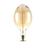 Lampadina LED E27 8W BF180 Filamento Ambrato 2000K Dimmerabile