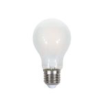 Lampadina LED E27 7W A++ A60 Filamento Incrociato Satinato 2700K 