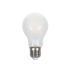 Lampadina LED E27 7W A++ A60 Filamento Incrociato Satinato 2700K 