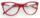 MONTATURA OCCHIALI DA VISTA DONNA SWAROVSKI ROSSA CON GLITTER SW5224