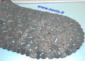 NON-SLIP BATH MAT GREY 35 X 70 