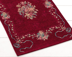 TAPIS SEPTEMBRE 65 X 110 CM BORDEAUX