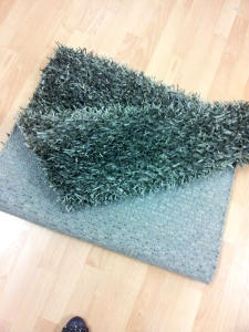 TAPIS SHAGGY 120 X 170 GRIS