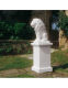 HAUTEUR statue de lion 77 cm      