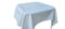 NAPPE COUVRE TABLE ANTI-TACHE CUISINE ANTI-FEU COULEUR BLANC 140 H