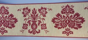 BORDER ADHESIVE ORNAMENTAL BORDEAUX