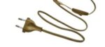 BASE LAMPADA ABAT JOUR IN LEGNO ATTACCO LAMPADINA E27 VITE GRANDE
