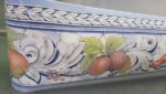 BORDURE ADHÉSIVE AVEC DES VAGUES BLANCHES ET DES FRUITS