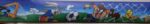 BORDURE ADHÉSIVE BUGS LAPIN