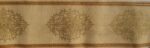 BORDURE ADHÉSIVE LUXUEUX AVEC EFFET GAUFRÉ