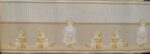 BORDURE ADHÉSIVE OURSON BEIGE EFFET GAUFRÉ