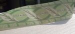 BORDURE ADHÉSIVE TRANSPARENT AVEC FEUILLE VERTE