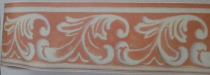 BORDURE ADHÉSIVE TRANSPARENT AVEC VAGUES