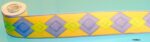 Bordure autocollante octogone bleue