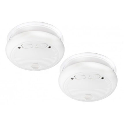 Détecteur de fumée électronique KONIG 2 pièces