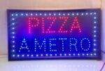 INSEGNA PIZZA A METRO