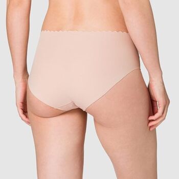Lovable Slip a Vita Alta Invisible Comfort Cotton Donna x3pz TAG. 2/3 - M - 38/40 NUDO -