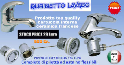 Robinet Mélangeur Lavabot  made in Italy