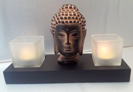 Base de Buddah & 2 bougies