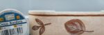 BORDURE ADHÉSIVE DÉCORATIVE FEUILLE MARRON