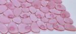 TAPIS DOUCHE ANTIDHERPANT ROSE 54X54 cm.
