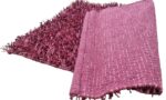 Tappeto Shaggy-Spaghetti 75X155 bordeaux