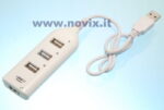 HUB USB 4 PORTE  MULTIUSO PC ...