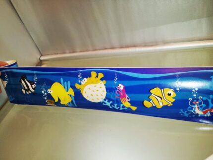 BORDURE ADHÉSIVE SOUS LA MER