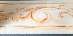 BORDURE ADHÉSIVE VAGUE MARRON 174884