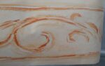 BORDURE ADHÉSIVE VAGUE MARRON 174884
