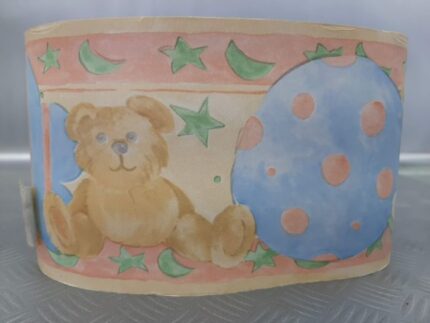 BORDURE ADHÉSIVE TEDDY AU PAYS DES RÊVES
