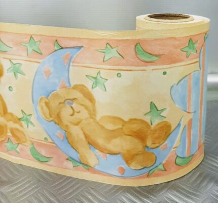 BORDURE ADHÉSIVE TEDDY AU PAYS DES RÊVES