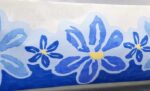 BORDURE ADHÉSIVE  DAISY TRAIL BLEU