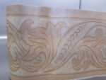 BORDURE ADHÉSIVE À FEUILLES VERTES