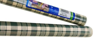 PLASTIQUE ADHÉSIF MADRAS VERT